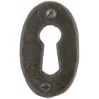 Oval Key Escutcheon