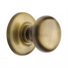 Centre Door Knob Round Design 3