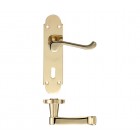 FB011 - Oxford Lever on Lock Backplate