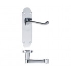 FB012 - Oxford Lever on Latch Backplate