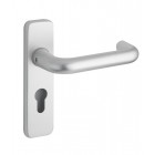 ZAA011EA Return to Door Lever on Euro Profile Backplate