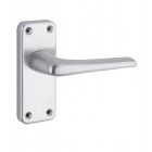 ZCA22 Contract Aluminium Lever on Latch Backplate