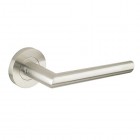 ZCS050 Oval Mitred Lever with Push on Rose