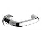 ZCS080 Return to Door Lever with Push On Rose DDA Compliant